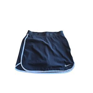 Nike golf womens Sz XS black white golf tennis skirt build in shorts
